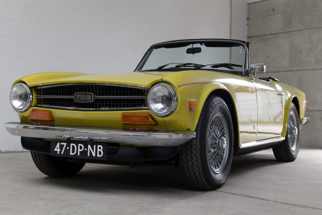 Triumph TR 6 met overdrive